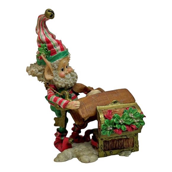 Enesco The North Pole Village Mayor Mistletoe Elf 1994 Sandra Zimnicki 861995 - Picture 4 of 5